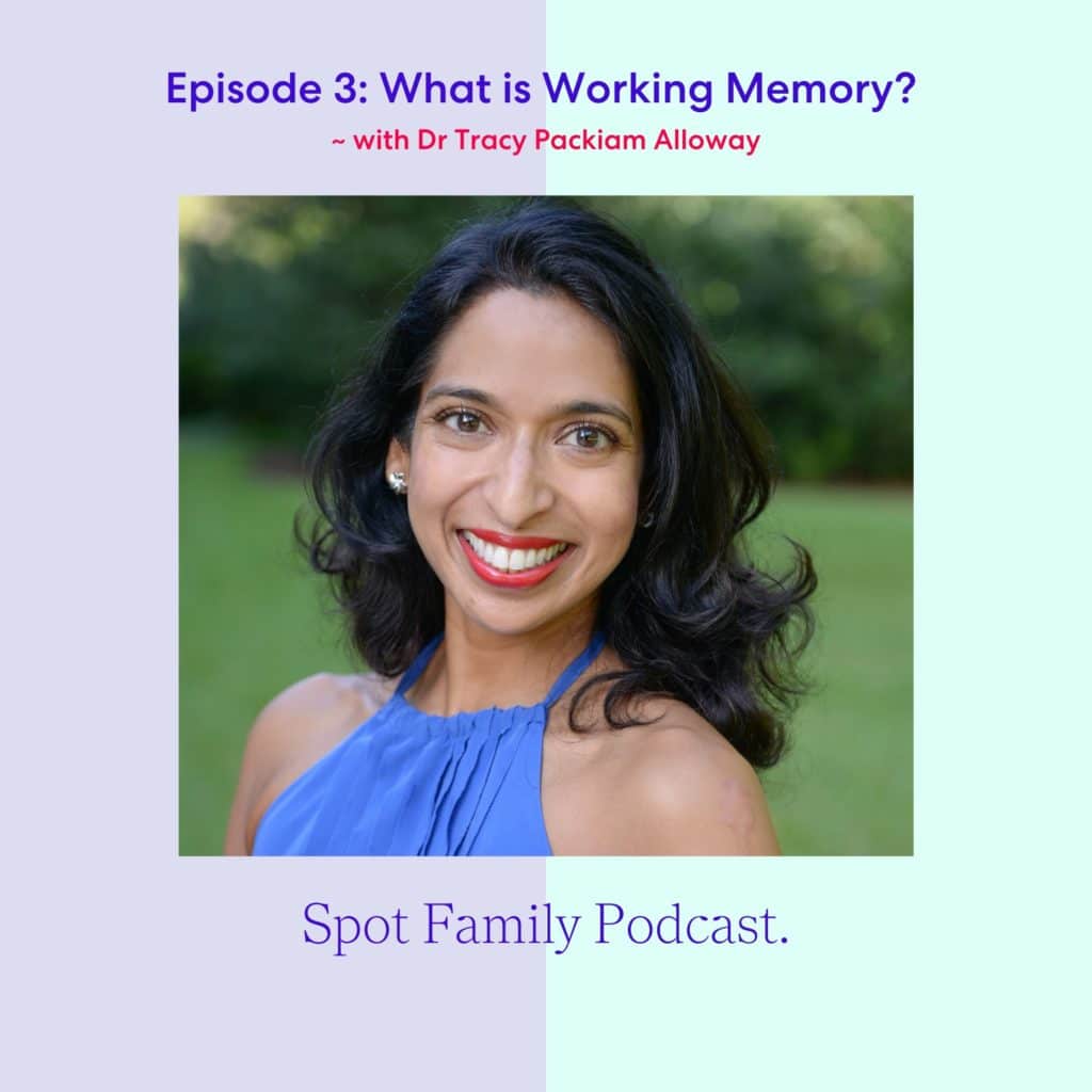 Spot Family Podcast - Working Memory